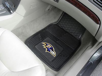 NFL - Baltimore Ravens Heavy Duty 2-Piece Vinyl Car Mats