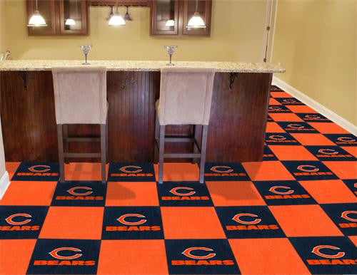 NFL - Chicago Bears Carpet Tiles