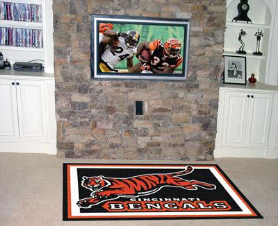 NFL - Cincinnati Bengals  5 x 8 Rug