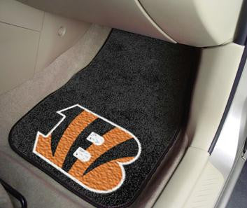 NFL - Cincinnati Bengals 2 Piece Front Car Mats