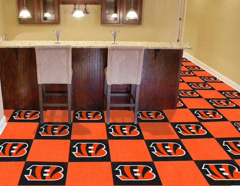 NFL - Cincinnati Bengals Carpet Tiles