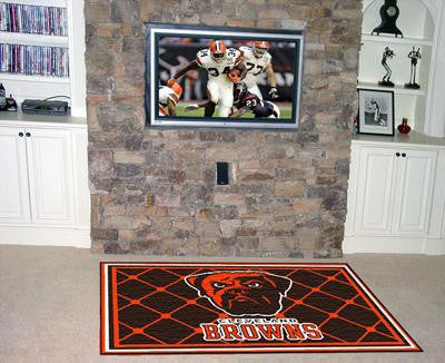 NFL - Cleveland Browns  5 x 8 Rug