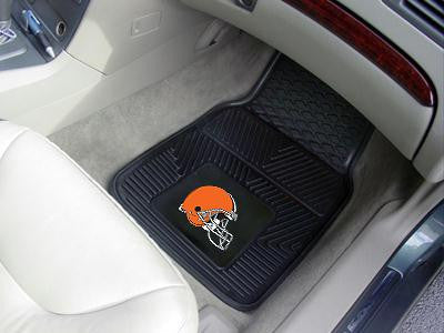 NFL - Cleveland Browns Heavy Duty 2-Piece Vinyl Car Mats