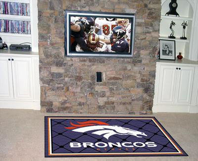 NFL - Denver Broncos  5 x 8 Rug