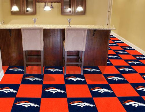 NFL - Denver Broncos Carpet Tiles