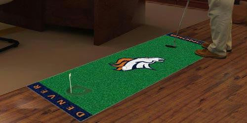 NFL - Denver Broncos Golf Putting Green Mat