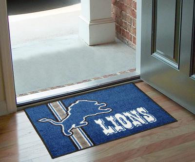 NFL - Detroit Lions Starter Rug - Uniform Inspired