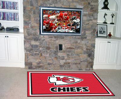 NFL - Kansas City Chiefs  5 x 8 Rug