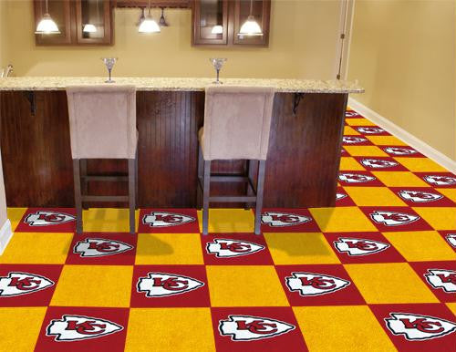 NFL - Kansas City Chiefs Carpet Tiles