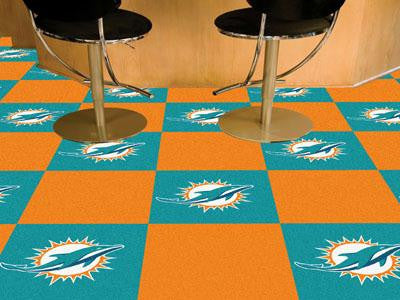 NFL - Miami Dolphins Carpet Tiles