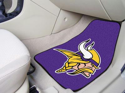 NFL - Minnesota Vikings 2 Piece Front Car Mats