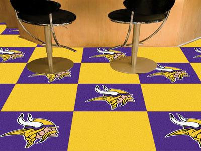 NFL - Minnesota Vikings Carpet Tiles