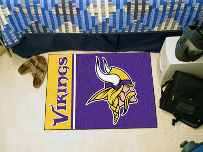 NFL - Minnesota Vikings Starter Rug - Uniform Inspired