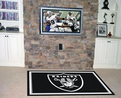 NFL - Oakland Raiders  5 x 8 Rug