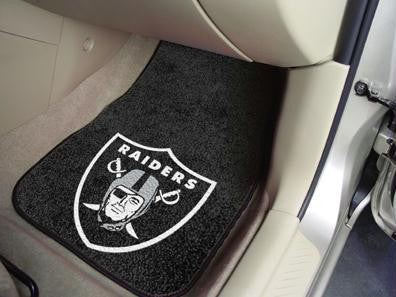 NFL - Oakland Raiders 2 Piece Front Car Mats