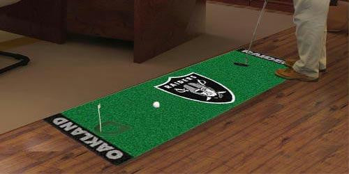 NFL - Oakland Raiders Golf Putting Green Mat