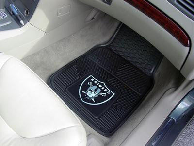 NFL - Oakland Raiders Heavy Duty 2-Piece Vinyl Car Mats