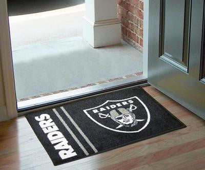 NFL - Oakland Raiders Starter Rug - Uniform Inspired