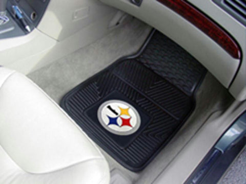 NFL - Pittsburgh Steelers Heavy Duty 2-Piece Vinyl Car Mats