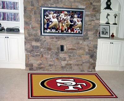 NFL - San Francisco 49ers  5 x 8 Rug