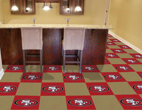 NFL - San Francisco 49ers Carpet Tiles