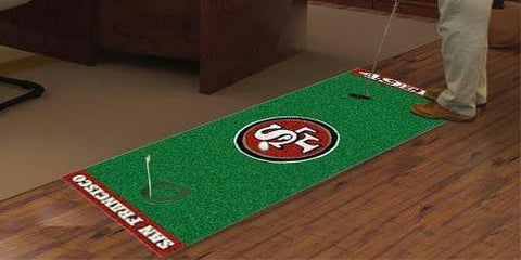 NFL - San Francisco 49ers Golf Putting Green Mat