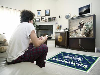 NFL - Seattle Seahawks 4 x 6 Rug