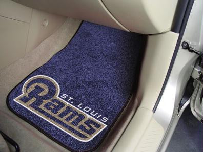 NFL - St Louis Rams 2 Piece Front Car Mats