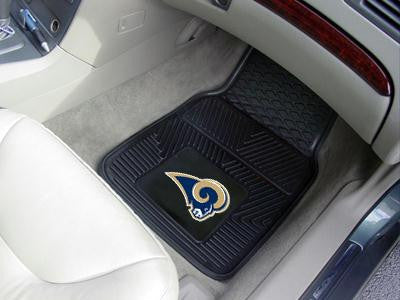 NFL - St Louis Rams Heavy Duty 2-Piece Vinyl Car Mats