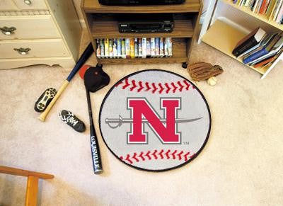 Nicholls State University Baseball Rug