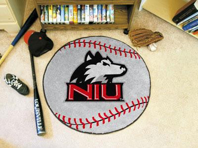 Northern Illinois University Baseball Rug