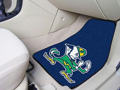 Notre Dame 2 Piece Front Car Mats