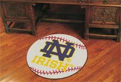 Notre Dame Baseball Rug