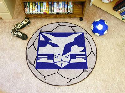 NYU Soccer Ball Rug