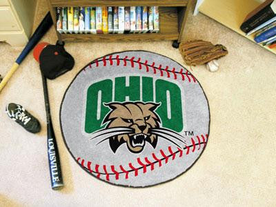 Ohio University Baseball Rug