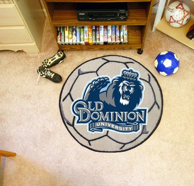 Old Dominion University Soccer Ball Rug