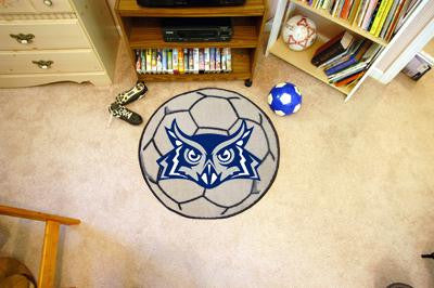 Rice University Soccer Ball Rug