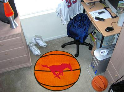 Southern Methodist University Basketball Rug