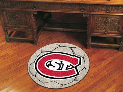 St. Cloud State University Soccer Ball Rug