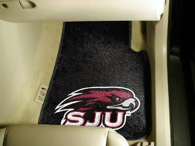 St. Josephs University 2 Piece Front Car Mats