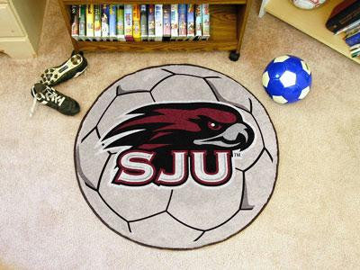 St. Josephs University Soccer Ball Rug