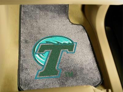 Tulane University 2 Piece Front Car Mats