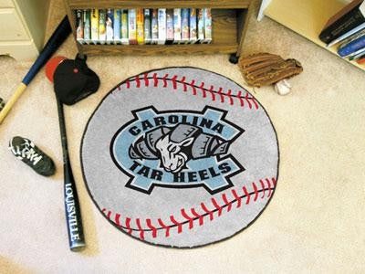 UNC University of North Carolina - Chapel Hill Baseball Rug