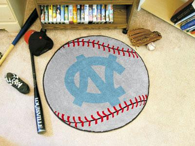 UNC University of North Carolina - Chapel Hill Baseball Rug