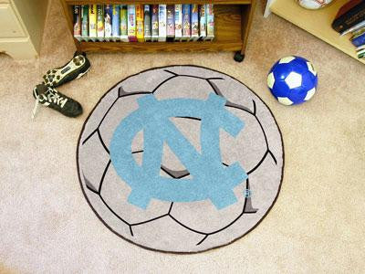 UNC University of North Carolina - Chapel Hill Soccer Ball Rug