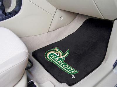 UNC University of North Carolina - Charlotte 2 Piece Front Car Mats