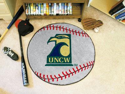 UNC University of North Carolina - Wilmington Baseball Rug