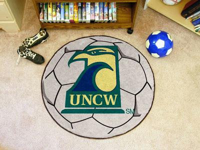 UNC University of North Carolina - Wilmington Soccer Ball Rug