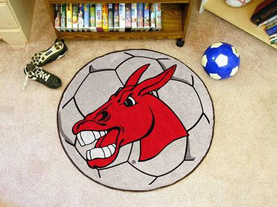 University of Central Missouri Soccer Ball Rug