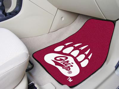 University of Montana 2 Piece Front Car Mats